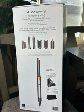 NEW Dyson Airwarp Complete Long 7 styling attachments